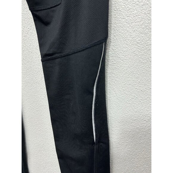 The North Face Women’s Leggings Small VaporWick Black Full Length Reflective - Picture 4 of 8